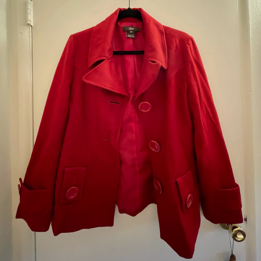Luii Brand Red Coat